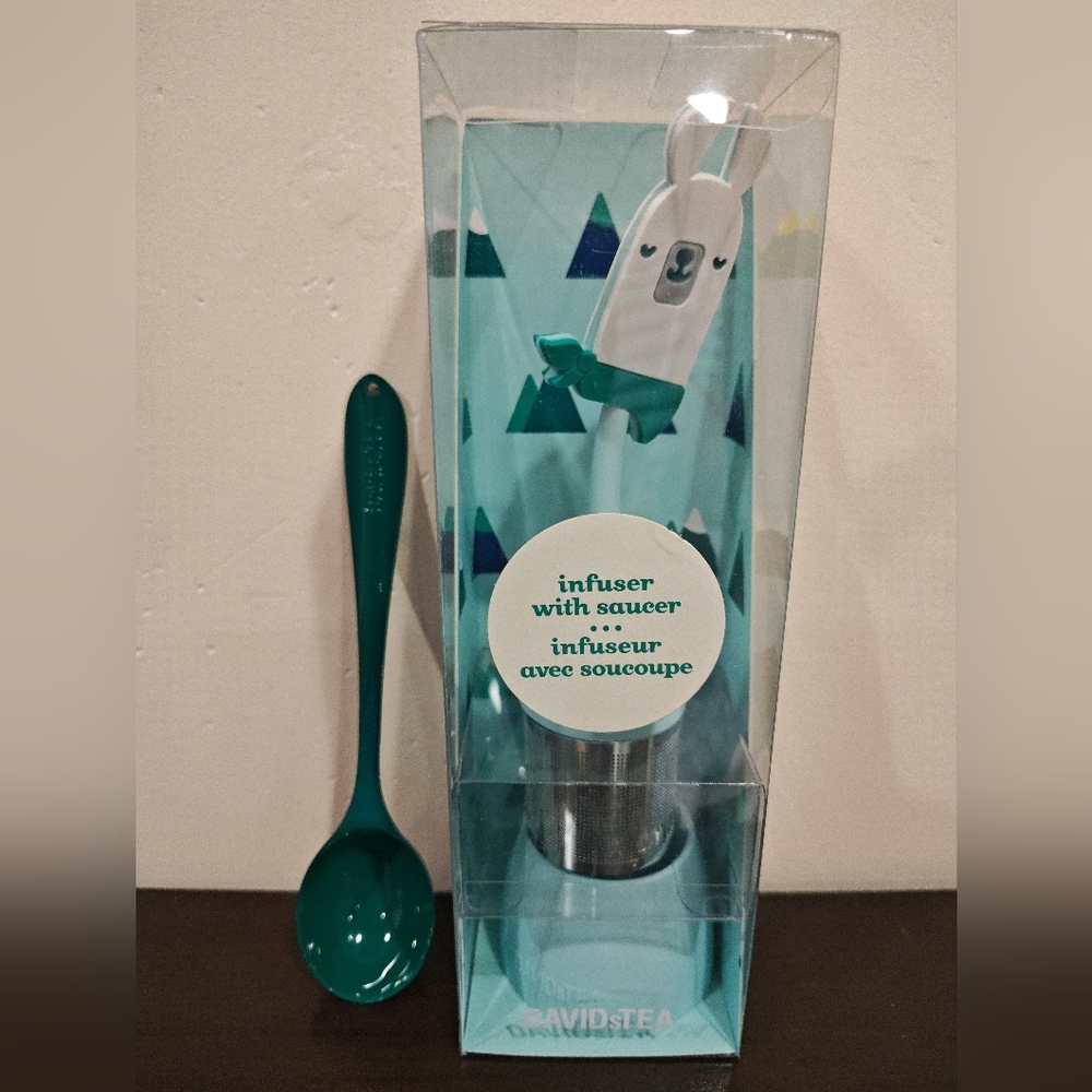 DAVIDsTEA Llama Infuser and Spoon